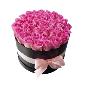 Pink Roses Box