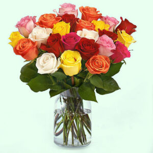 Mixed-Roses-Vase