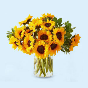 Sunflowers-Vase