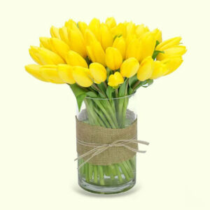 Yellow-Tulips-Vase