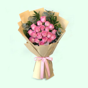 Lovely-Pink-Roses-Bouquet