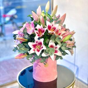 Pink-Lilies-Box