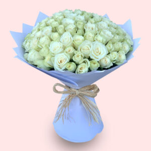 White Roses Bouquet