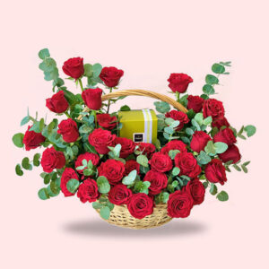 Romantic Basket Arrangement