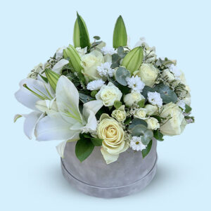 White Flowers Box